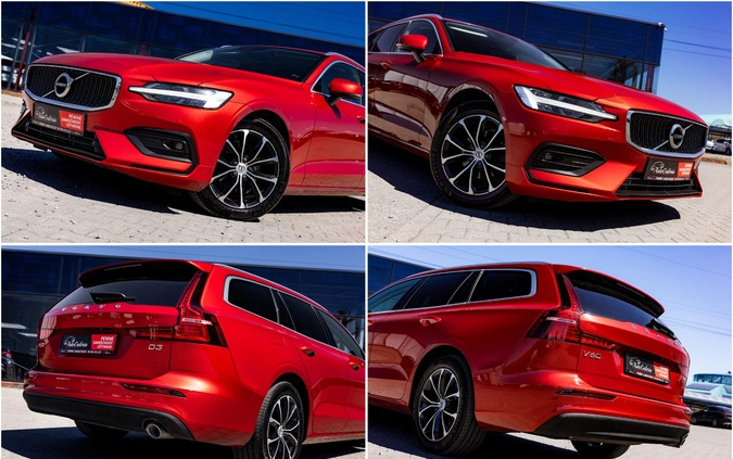 Volvo V60 cena 85900 przebieg: 156072, rok produkcji 2018 z Zbąszynek małe 781
